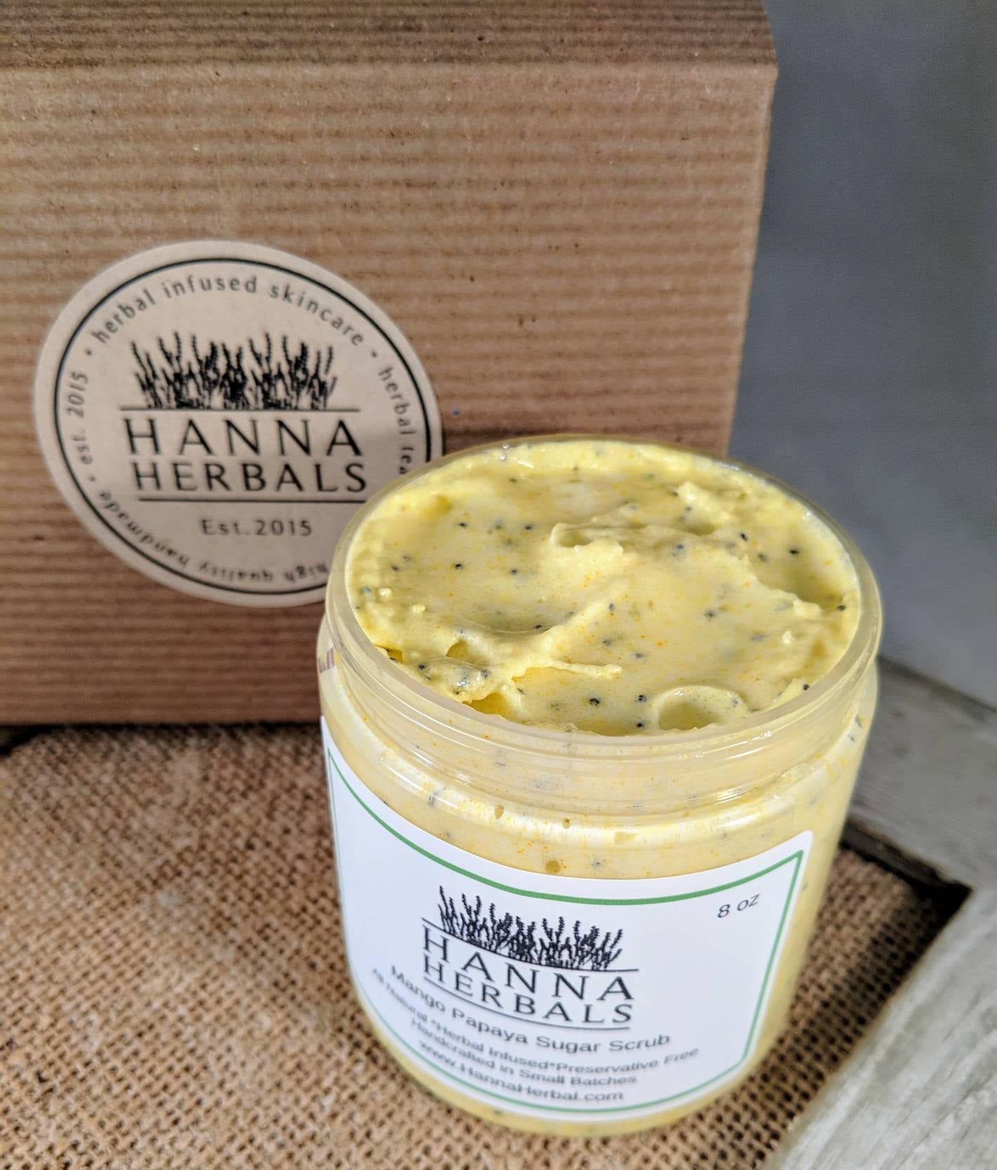 Mango Papaya Scrub - Hanna Herbals