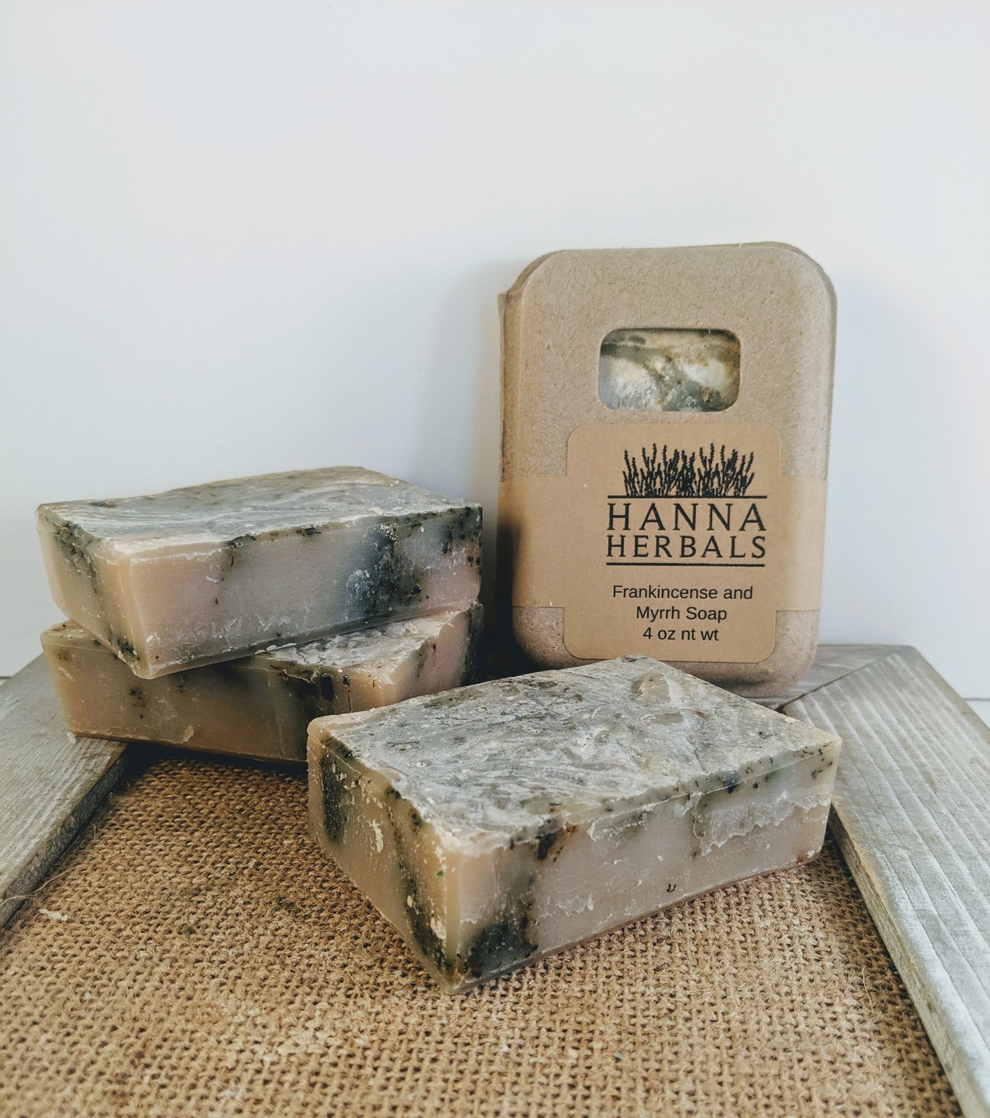Frankincense and Myrrh Soap - Hanna Herbals