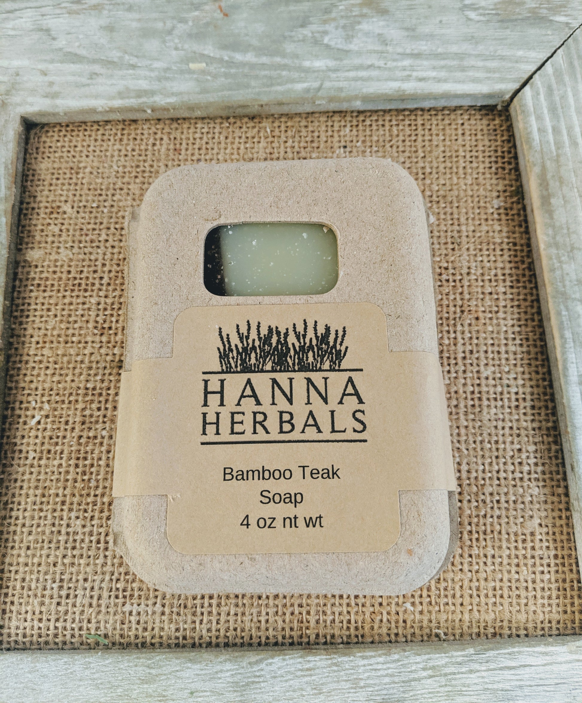 Bamboo Teak With Rose Hips Cold Processed Soap - Hanna Herbals