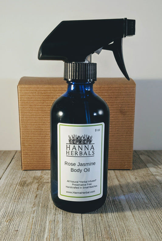 Rose Jasmine Body Oil - Hanna Herbals