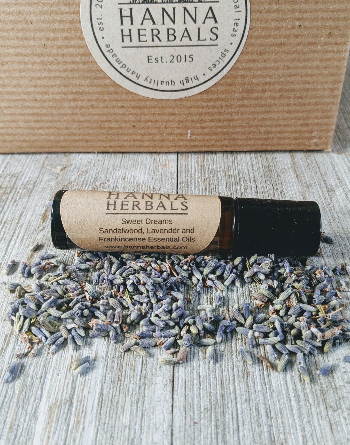 Lavender Frankincense Perfume Oil - Hanna Herbals