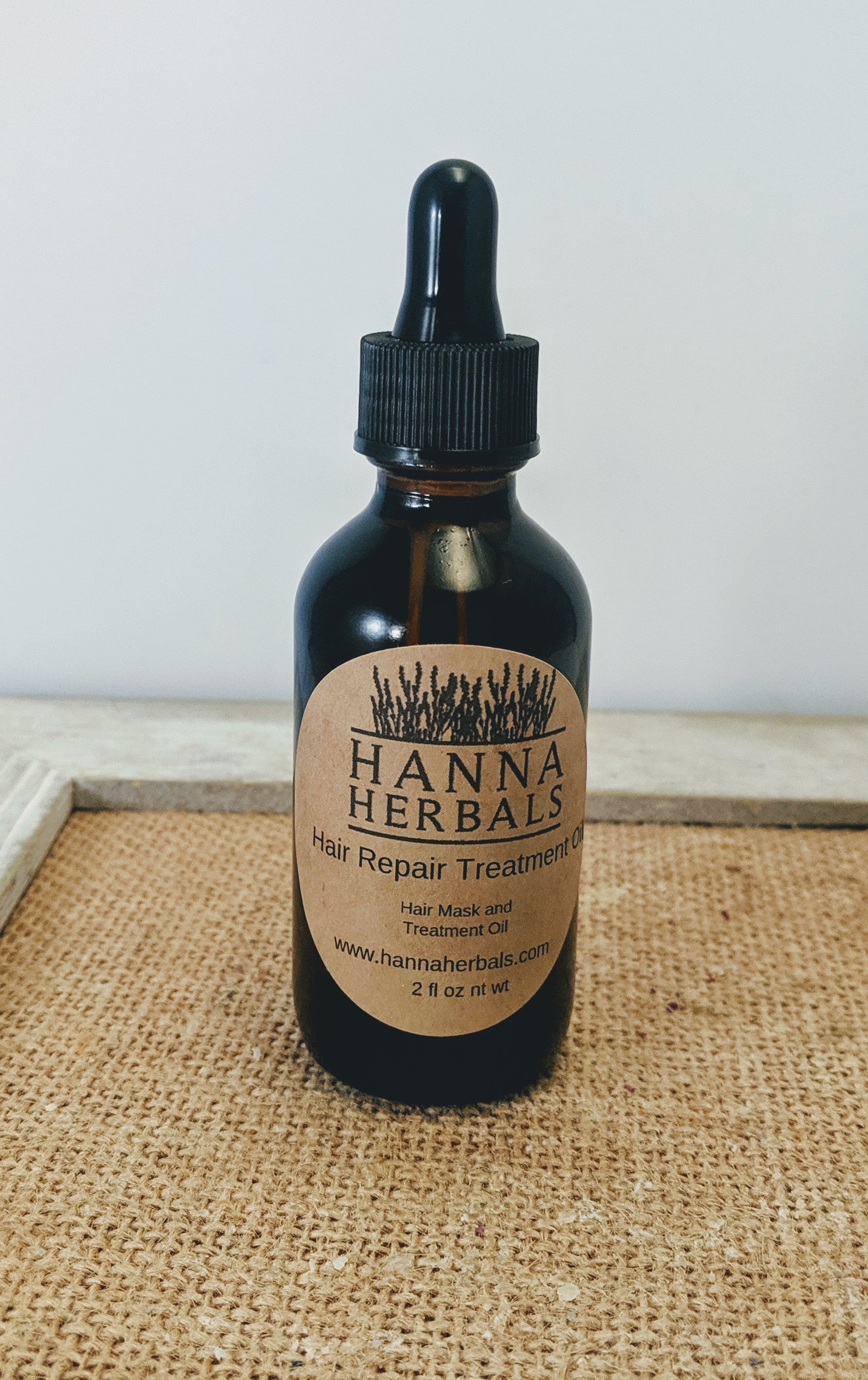 Hair Repair Hot Oil Treatment - Hanna Herbals