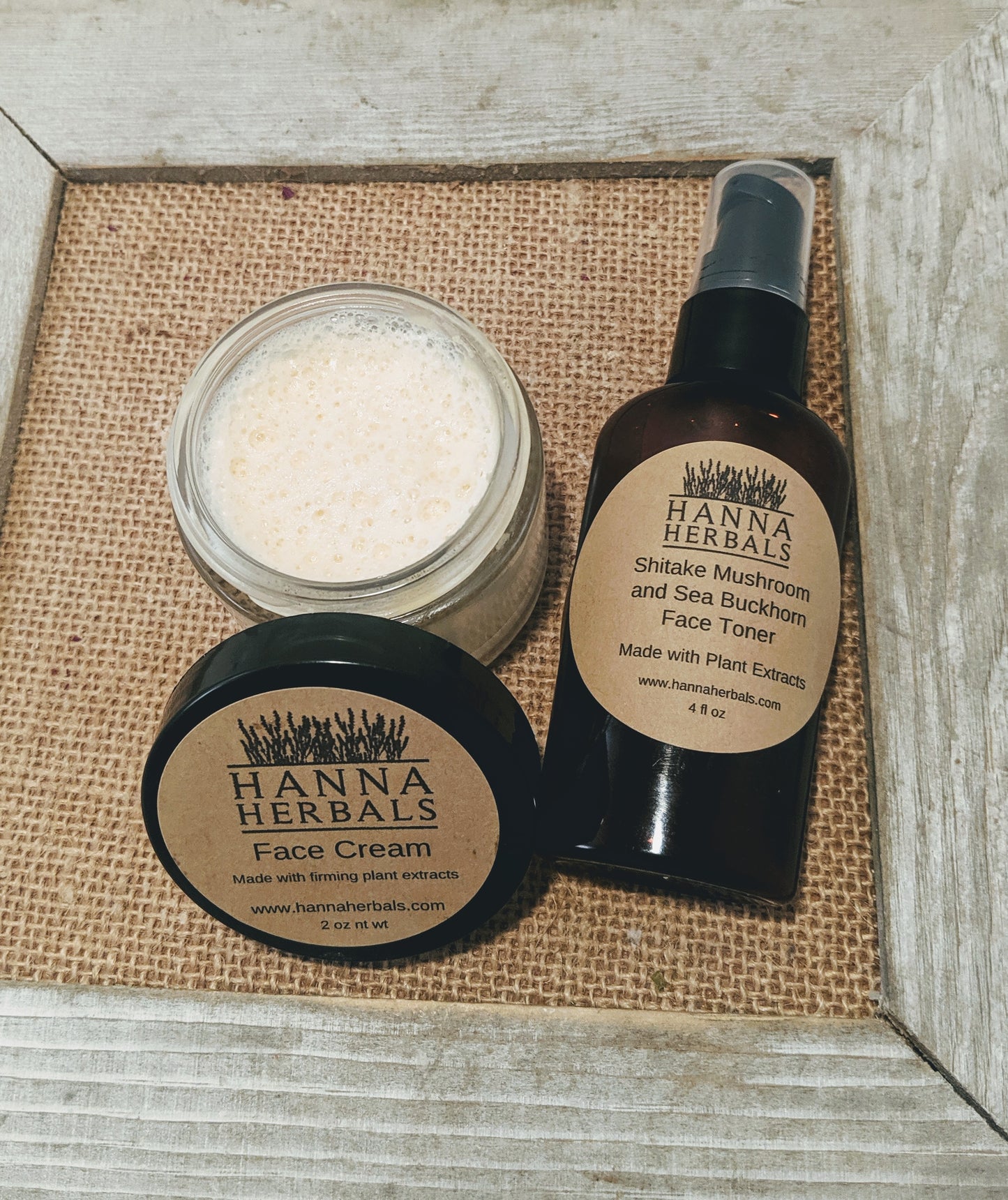 Face Cream made with firming Plant Proteins - Hanna Herbals