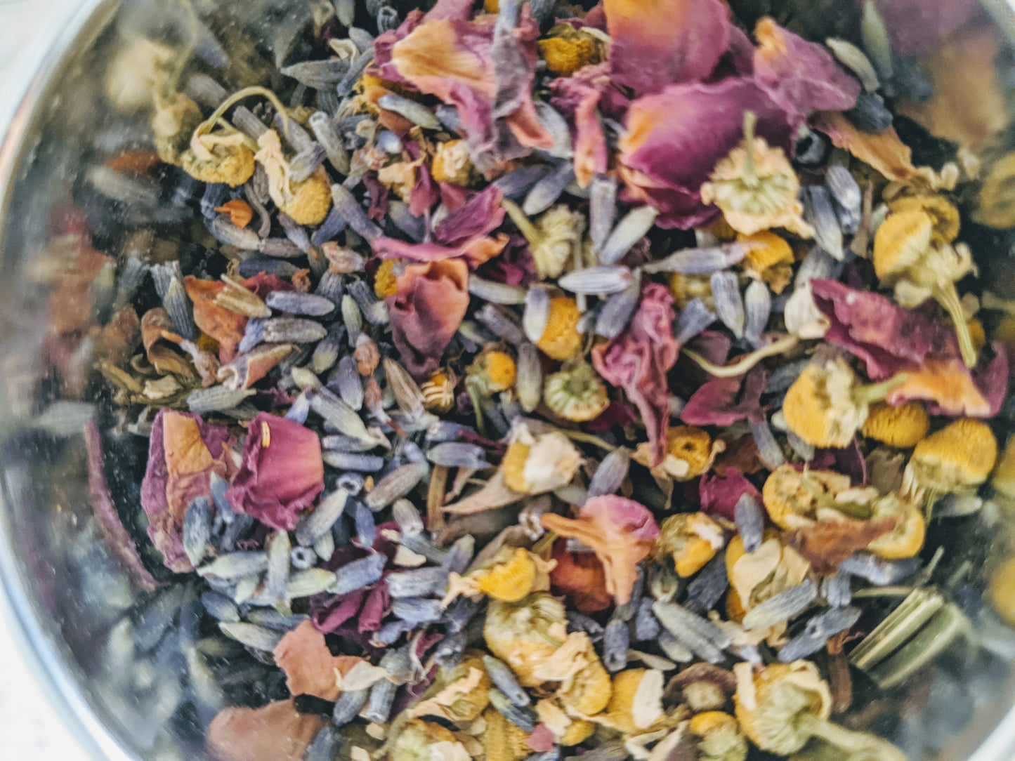 Rose Lavender and Chamomile Tea - Hanna Herbals