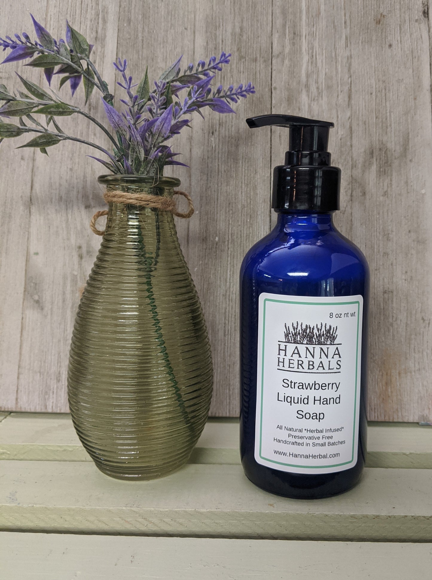 Strawberry Liquid Hand Cleanser - Hanna Herbals