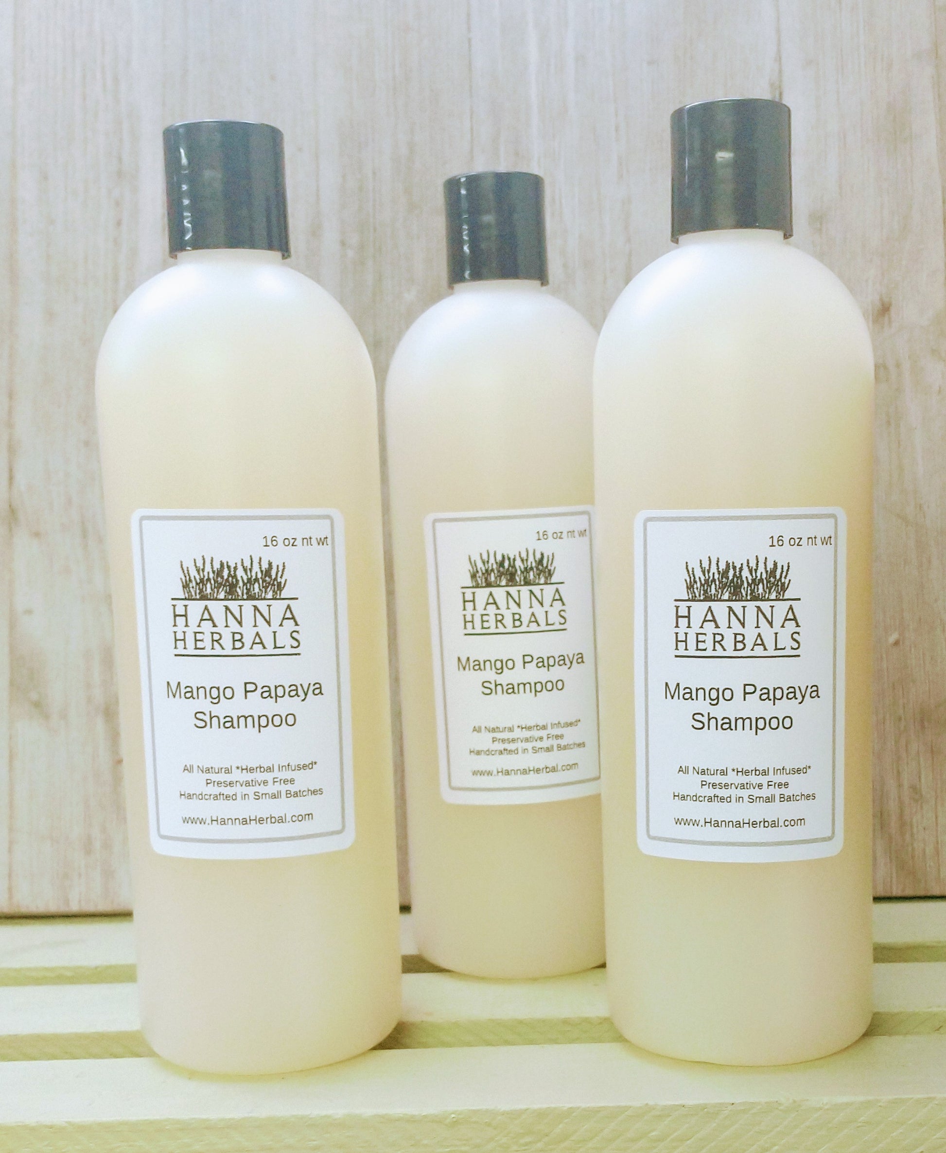Mango and Papaya Shampoo and Conditioner - Hanna Herbals