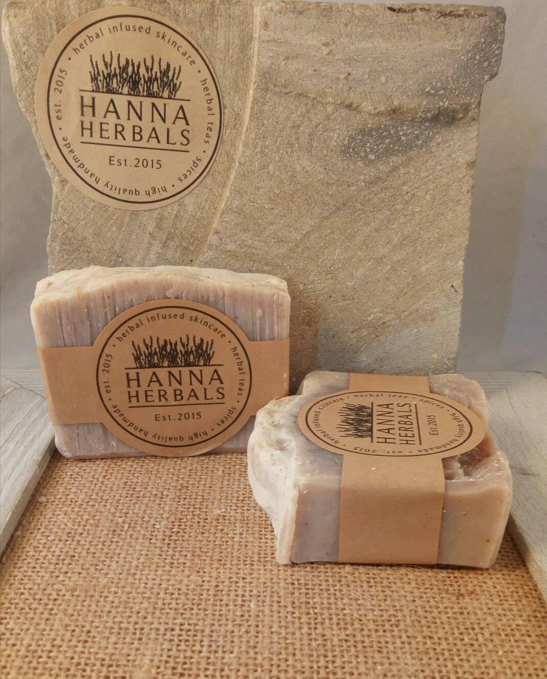 Lilac Loofah Soap - Hanna Herbals