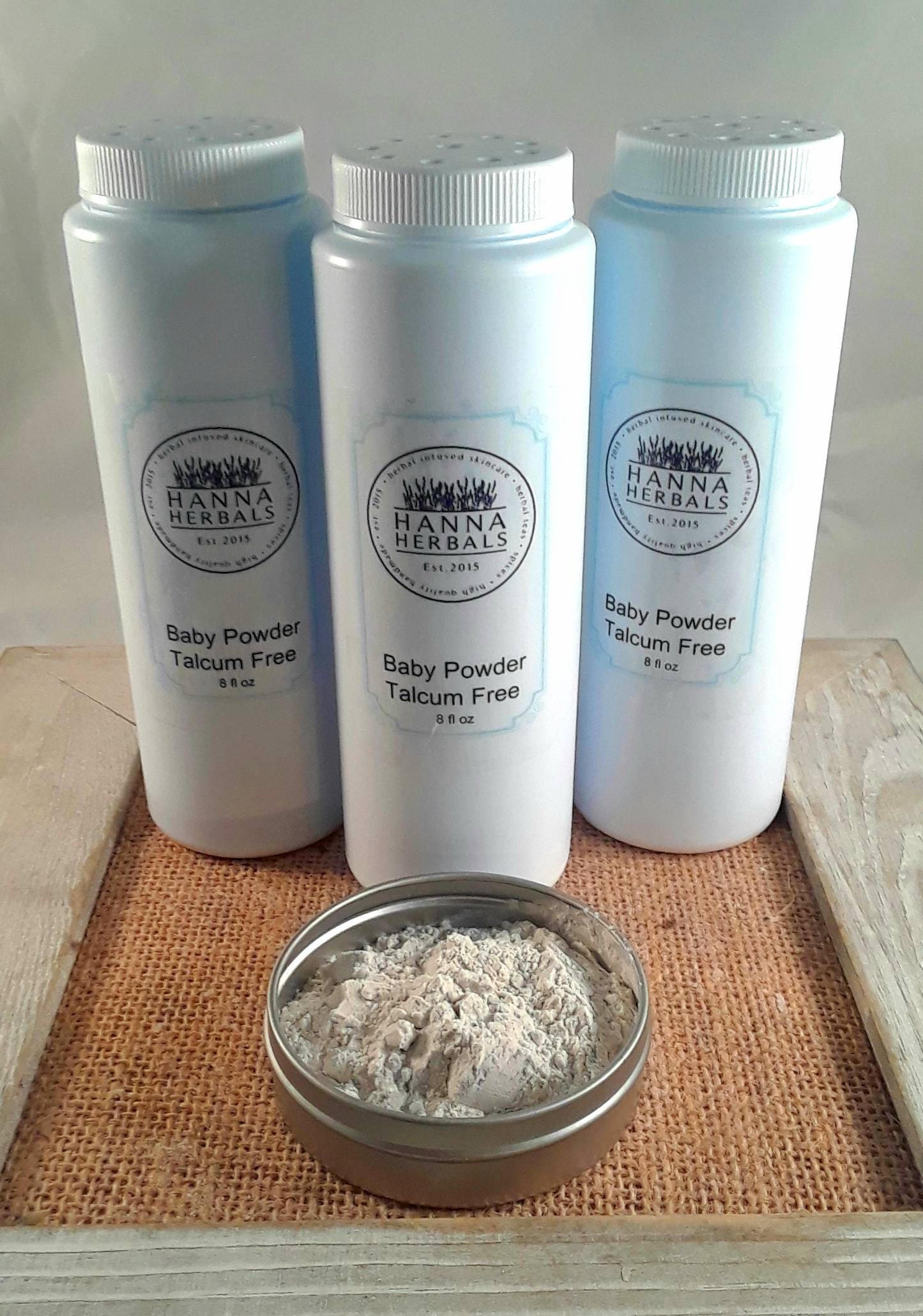 Natural Baby Powder, Herbal Powder, talc free powder, cloth diaper, cloth diapering, safe baby, dusting powder, natural baby powder