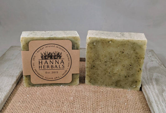 Comfrey and Nettle Facial Herbal Soap - Hanna Herbals