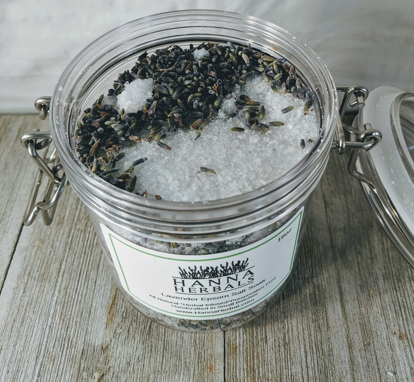 Lavender and Epsom Bath Salts - Hanna Herbals